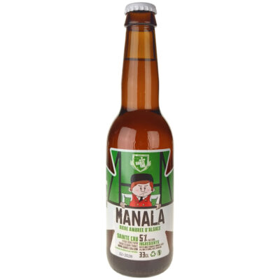 Manala Bière Ambrée, Brasserie Sainte Cru